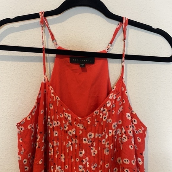 Sanctuary Orange Floral Dress, Size S - Picture 7 of 10